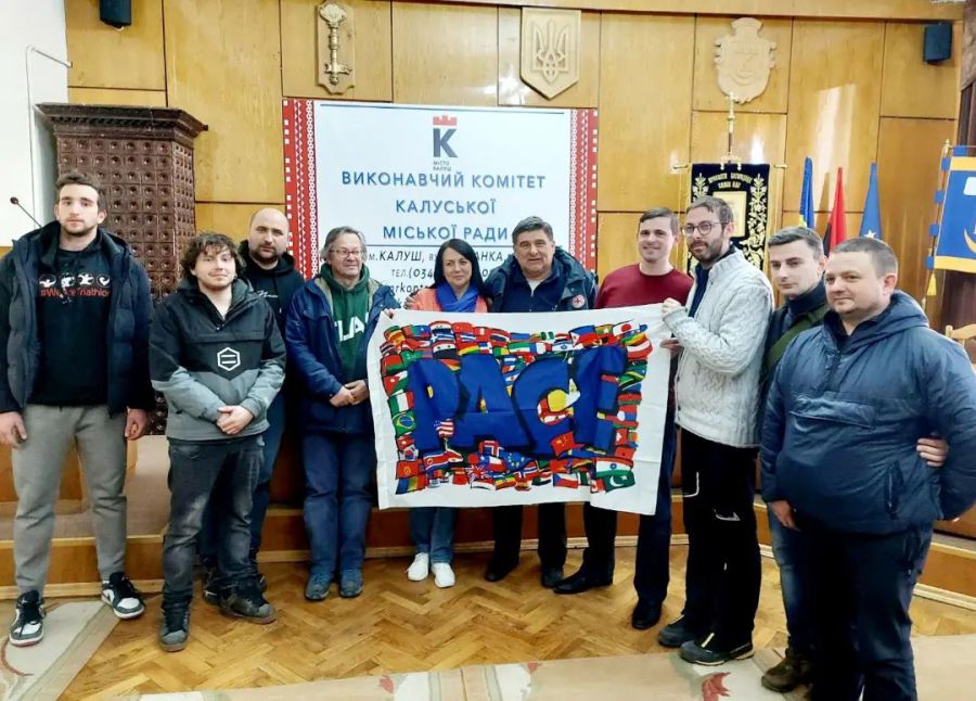 Калушани почули слова підтримки від закордонних друзів