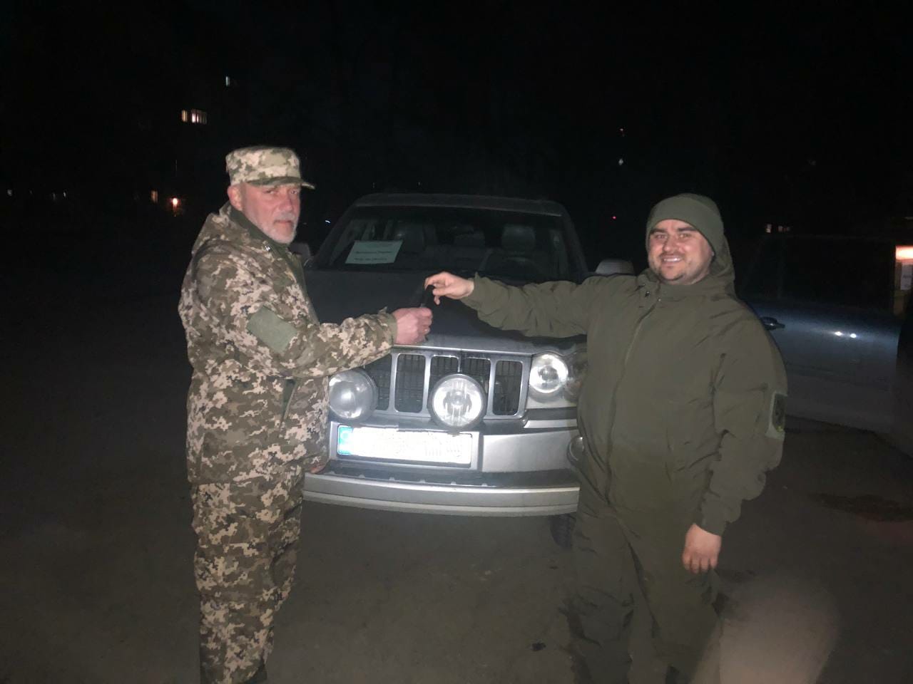 Автівку передали захисникам України  ще 14 березня