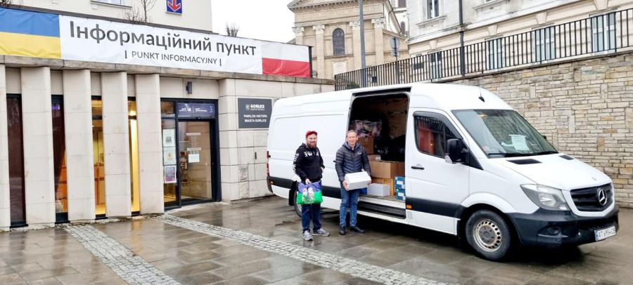 Калушу допомагають калушани, які проживають у Горліце