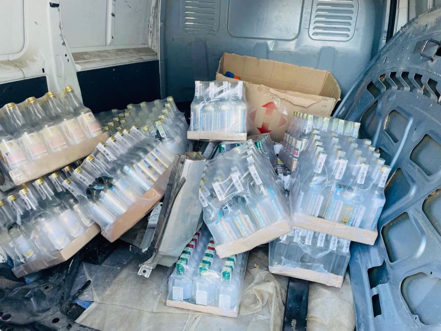 Водій не мав при собі документів на виявлену продукцію.