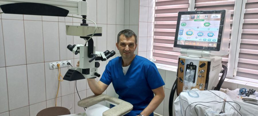 Відомий лікар і раніше співпрацював із калуськими лікарями-офтальмологами