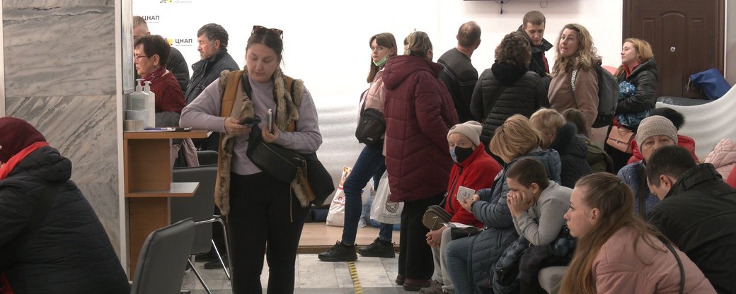 Ілюстроване фото. Потік переселенців не припиняється.