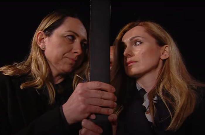 Хрест несли українка Ірина та росіянка Альбіна, які ще 20 років тому залишили свої країни та приїхали до Італії