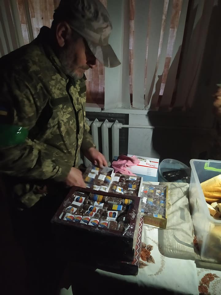 Військові отримали допомогу від волонтерського центру калуського собору