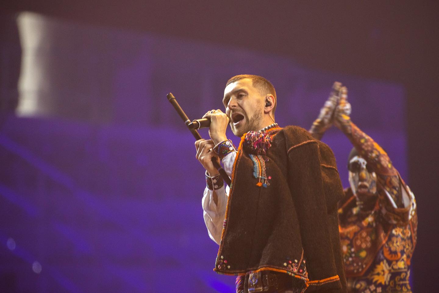 Образ соліста колективу Тимофія Музичука повністю відтворює гуцульський стиль. Фото: Євробачення/Facebook