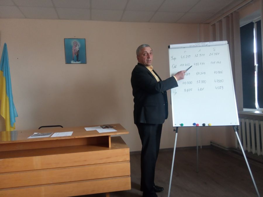 Кожен керівник повинен організувати роботу так, щоб завершити рік без боргів, зазначив сільський голова