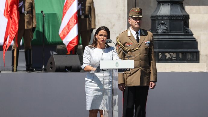 44-річна Каталіна Новак стала наймолодшим президентом серед усіх країн Євросоюзу. Фото: Huszti Istvan/Telex