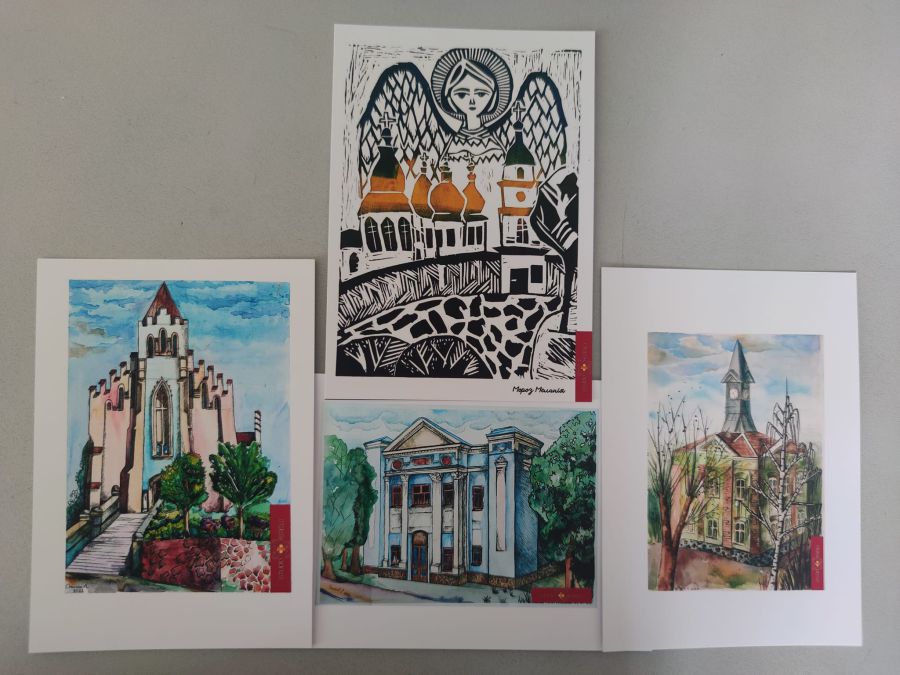 Кошти, виручені за листівки, обіцяють передати на потреби ЗСУ