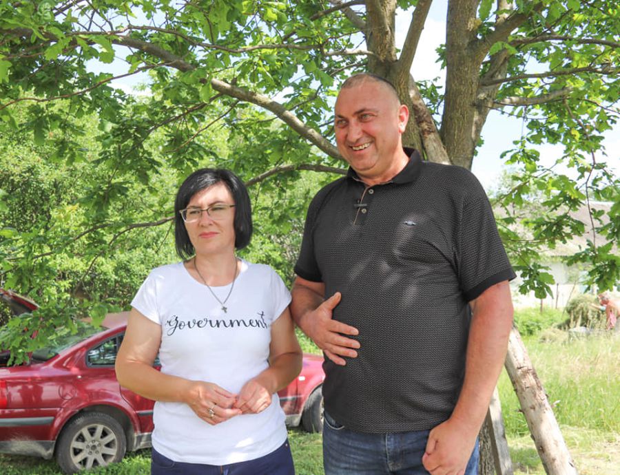 Минулого року родина Климишиних зібрала та налущила близько 200 кг квасолі. Фото: Міська рада