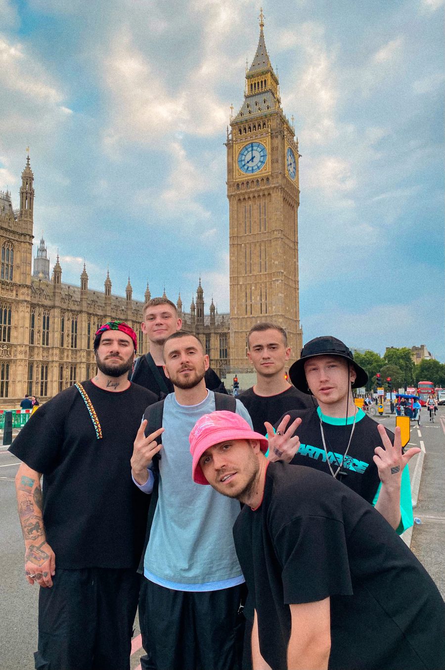 "Калушани" не втримались, щоб не сфотографуватися на фоні лондонського Біг Бену