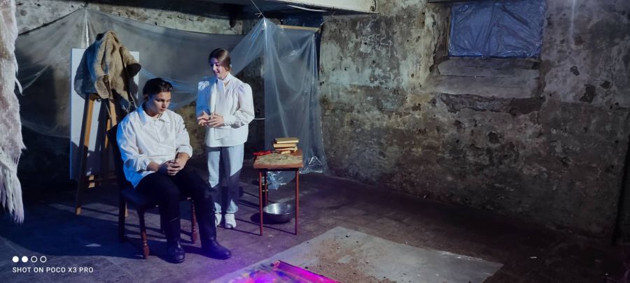   На виставу завітали поціновувачі театрального мистецтва, які були позитивно вражені якістю постановки .