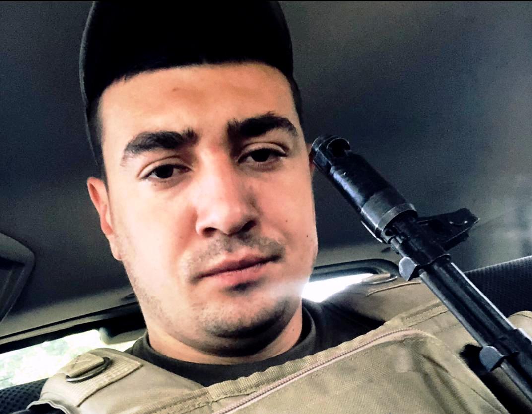 Володимир Дякун у складі кулеметної обслуги американського "Browning M2" нищить окупанта на Донеччині