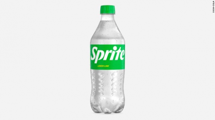 Новий дизайн пляшок Sprite
Фото: COCA-COLA