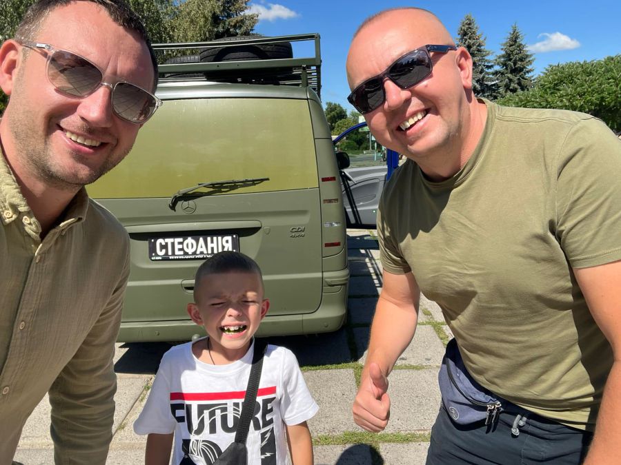 Автівку для бойових медиків назвали "Стефанією" на честь перемоги Kalush Orchestra у Євробаченні