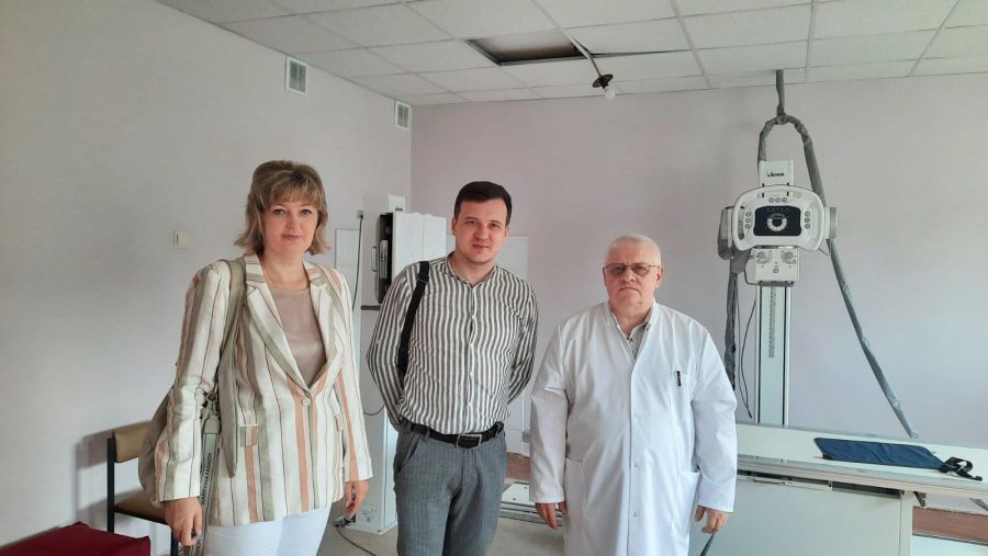 Калуська міська лікарня отримала від держави рентгенівський діагностичний апарат вартістю 2,5 млн гривень