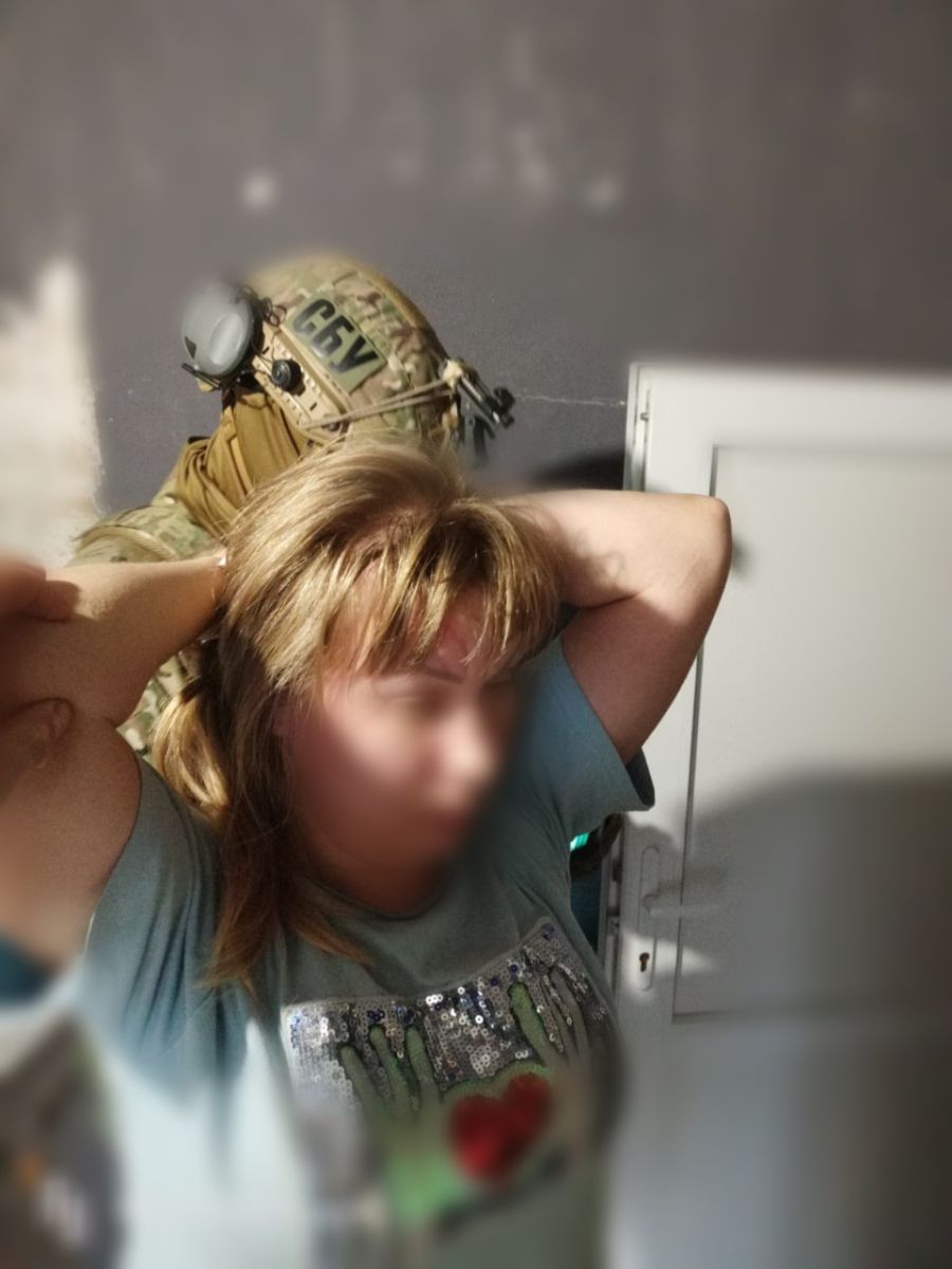 Помічниця окупантів була затримана працівниками СБУ з Прикарпаття