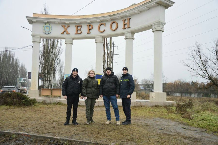 Світлана Онищук поспілкувалася з жителями Херсонщини і подякувала їм за витримку, незламність та протистояння ворогу