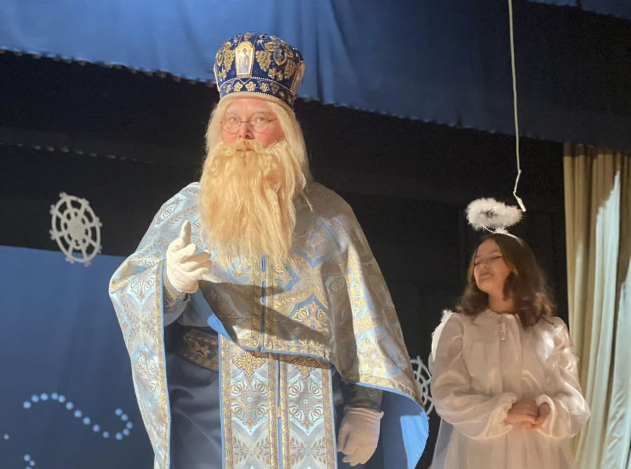 Під час прем'єри вистави «Казка оживає в ніч Святого Миколая». Фото: Наталія Малинка