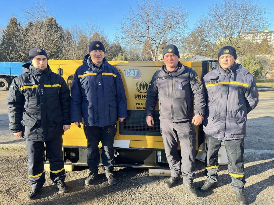 Генератор потужністю 40 кВт буде використовуватися для потреб пожежної частини