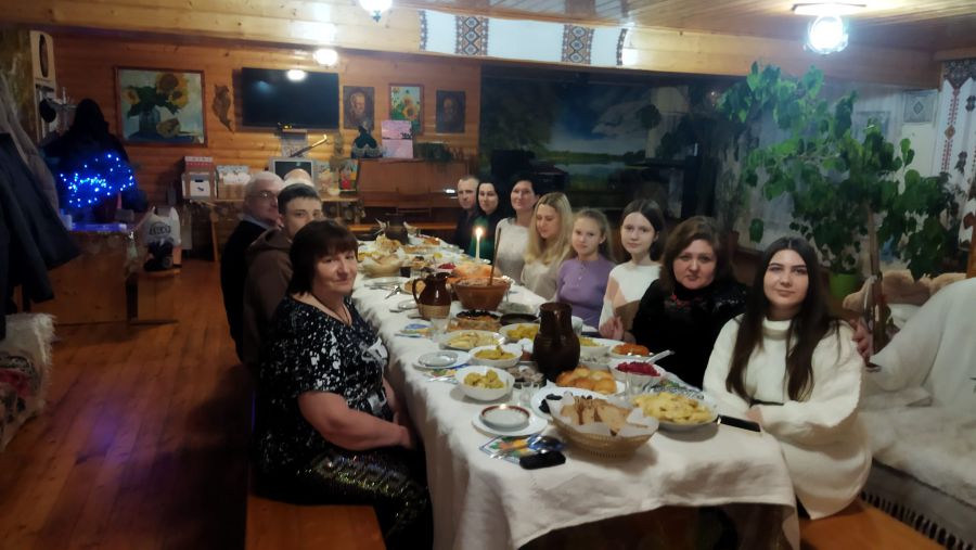 На Калущині зустріли Різдво родини загиблих Героїв із Донеччини