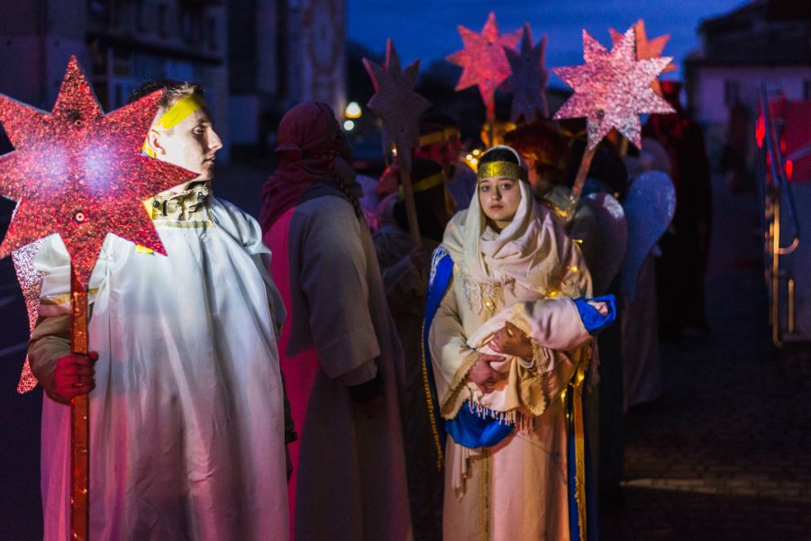 Так виглядав "Похід Марії" у Калуші. Фото: Oleksandr Halkevych Photography/Facebook