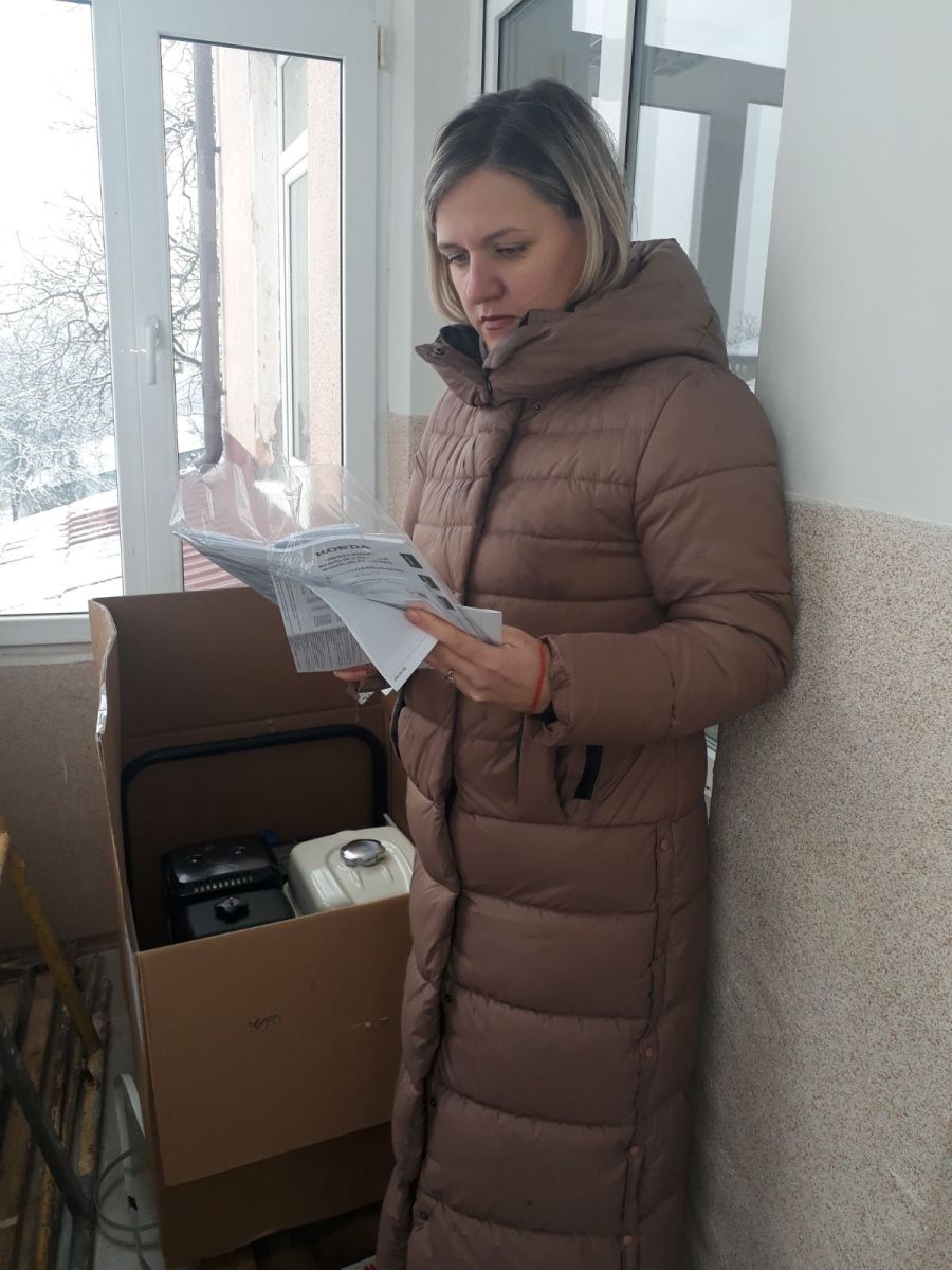 Генератор отримано потужністю 7кВт.