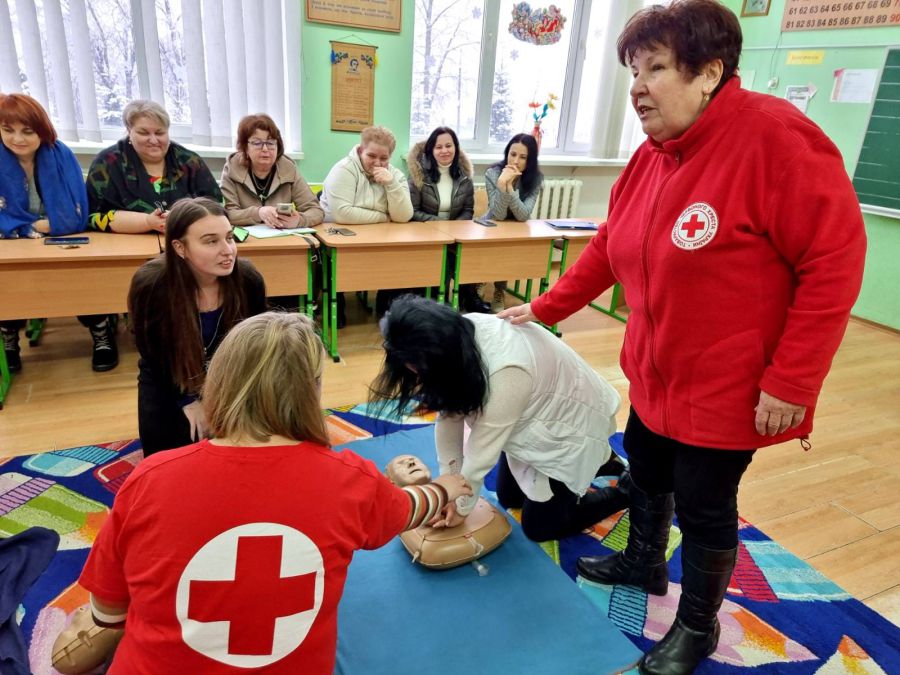 Червоний Хрест організовує у Калуші навчання з першої допомоги