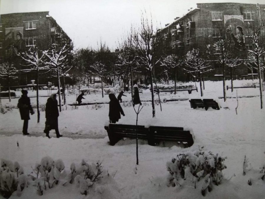 Так виглядав зимовий Калуш 1969 року