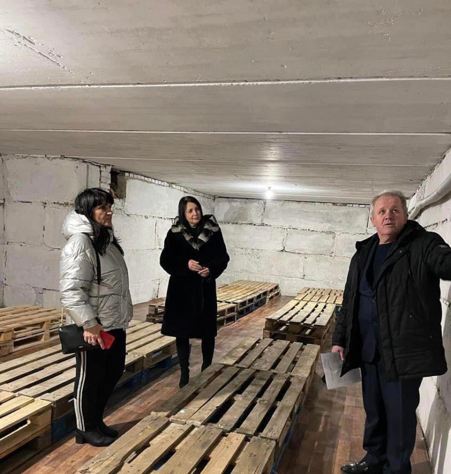 Укриття площею 220 кв. метрів може розмістити одночасно 380 школярів