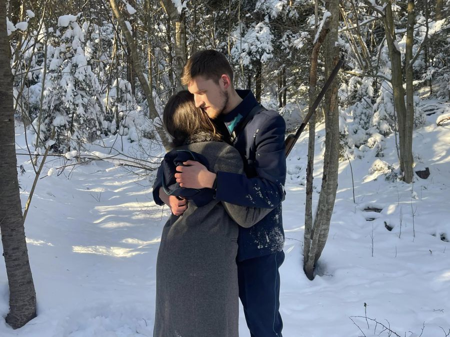 Відтворення історичних подій відбувалось у селі Бережниця та в Чорному лісі села Грабівка