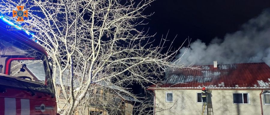 Пожежу гасили 13 вогнеборців.