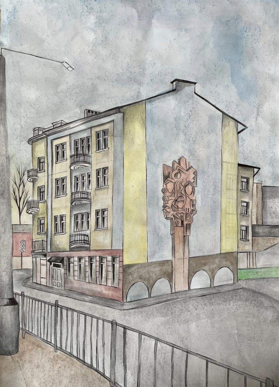 Софія Стефанюк, Єлизавета Федорів, Марія Чолінська, 
Софія Ямнич представлять Калуш в обласному етапі конкурсу