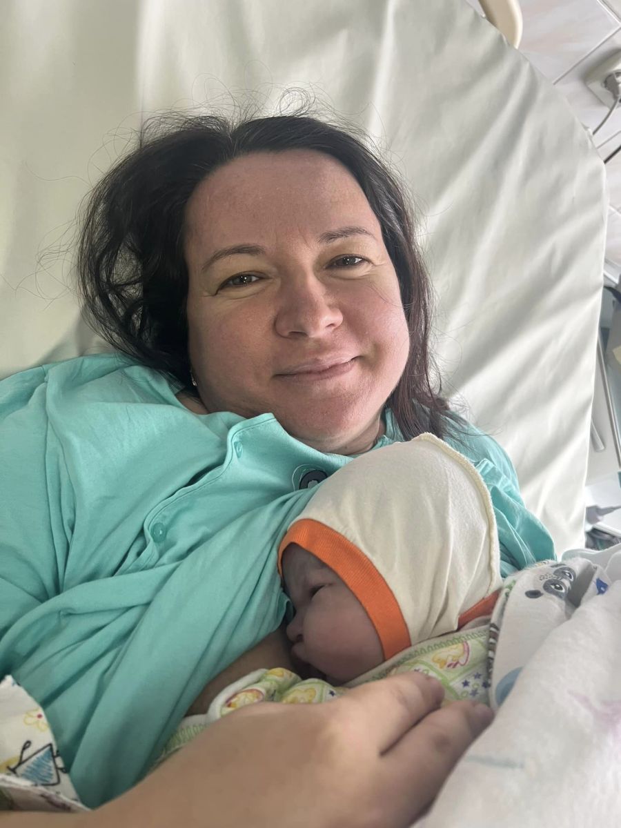 Сьоггодні о 10.05 народилась Вероніка вагою 3670 грамів