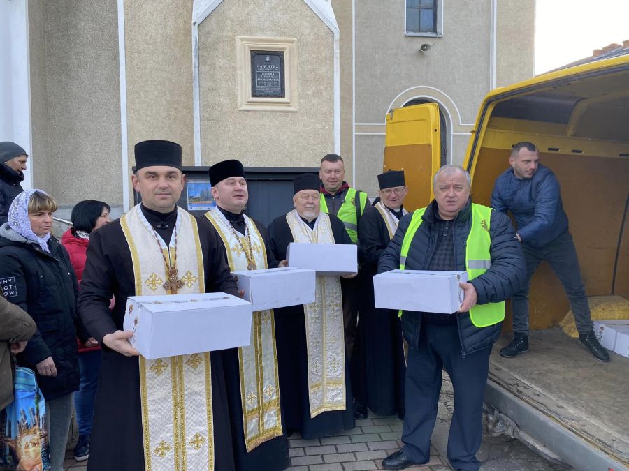 Акція була організована для внутрішньо переміщених осіб