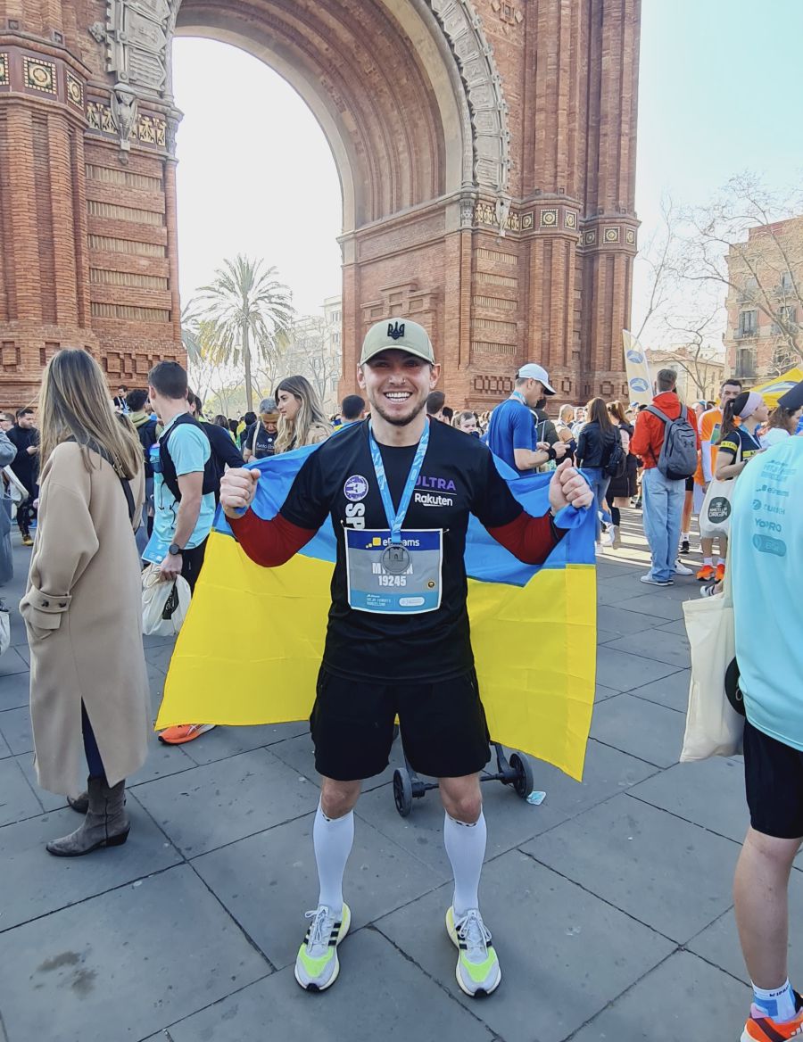 Франківець збирає 100 тис. гривень на протези для українських військових