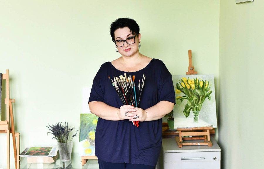 На виставці будуть представлені картини учасників артстудії, а також роботи засновниці мистецької студії Лілії Бучак