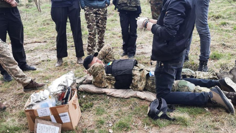 Майже 50 людей вже завершили військовий вишкіл. 