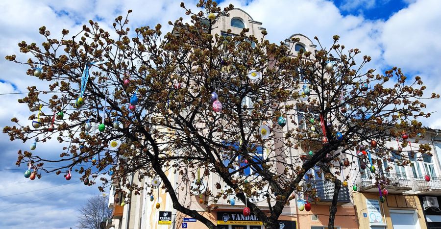 Писанки виготовили керівники гуртків Центру художньої творчості дітей юнацтва та молоді. Фото: Ія Вашкевич