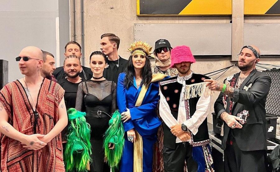 Kalush Orchestra, Go_A та Jamala у Нідерландах, де вони у листопаді виступали на концерті Het Grote Songfestivalfeest