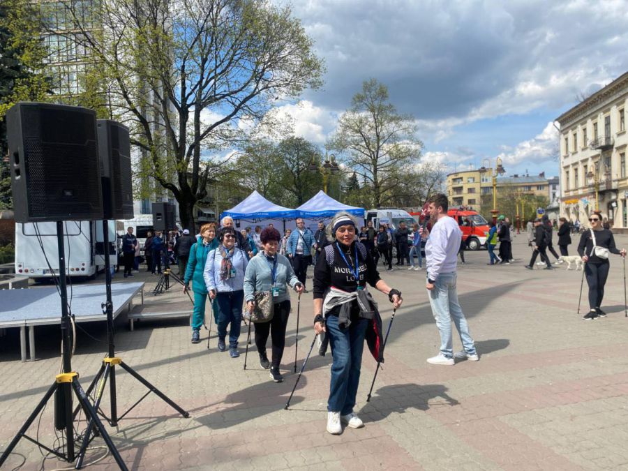 Мешканці Івано-Франківська мали змогу з користю провести час.