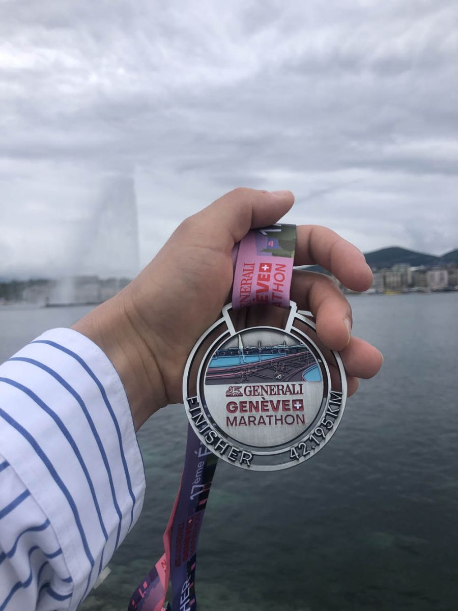 Микола Таран здолав марафон з прапором України