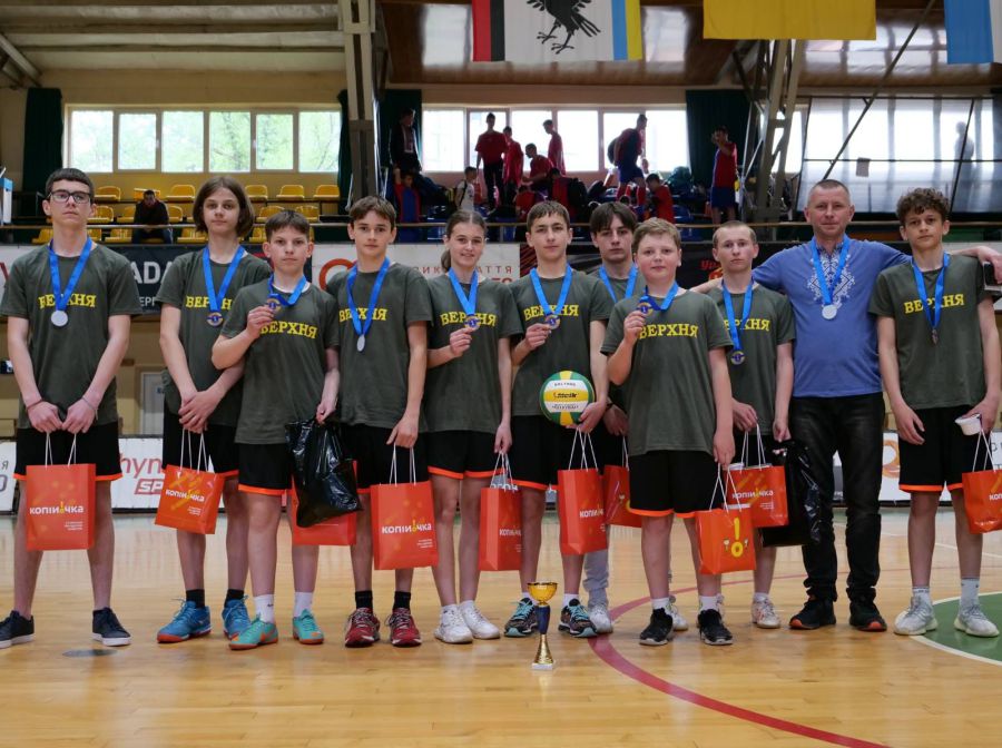 Юні верхнянці стали кращими серед 20 команд області