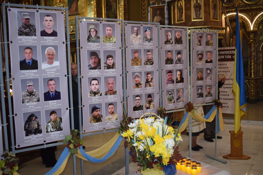 У церкві Святого Архистратига Михаїла УГКЦ буде представлена експозиція пам'яті загиблих Героїв