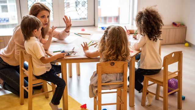 Ілюстроване фото. Влада повідомляє, що влітку заклади дошкільної освіти відвідує дуже мало дошкільнят