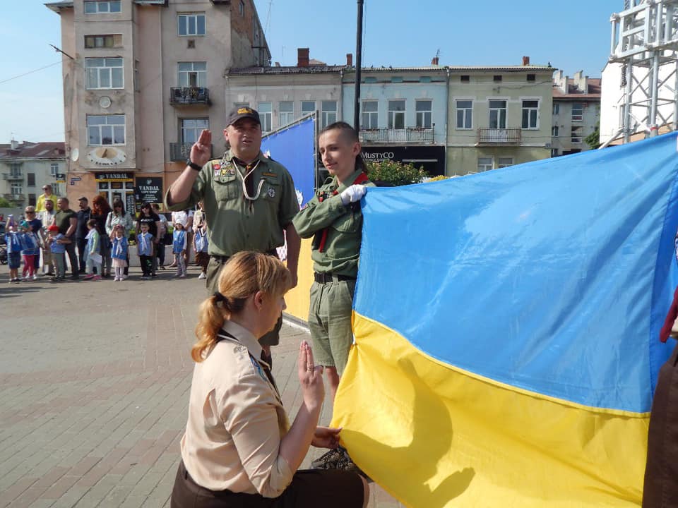 Свято весни — щорічний традиційний табір усіх пластунів певного осередку. Фото: Oksana Oleksyn/Facebook