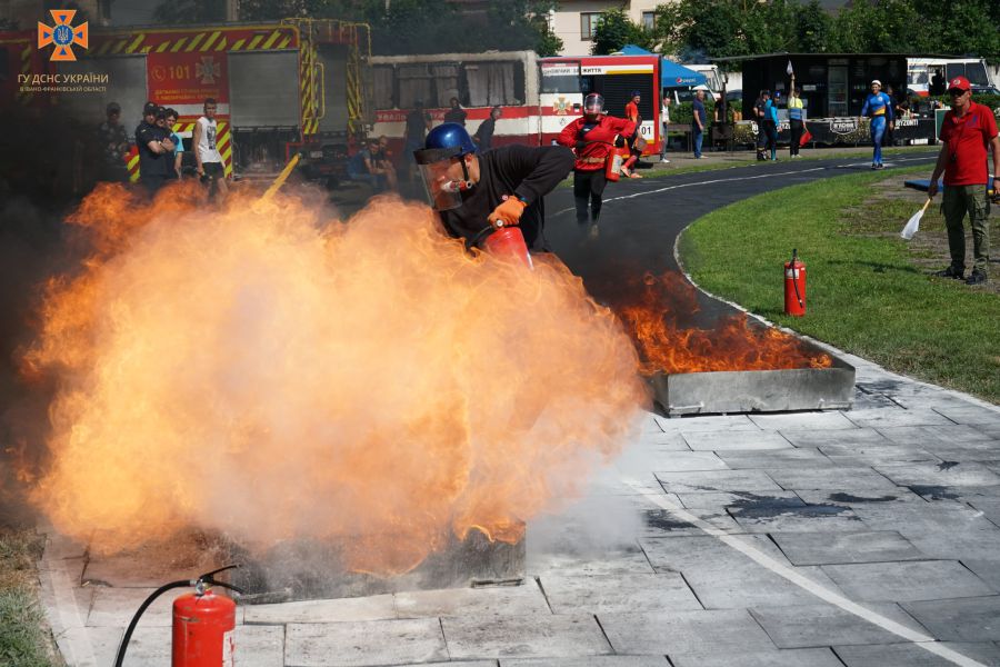 Пожежно-прикладний спорт захопливе видовище.