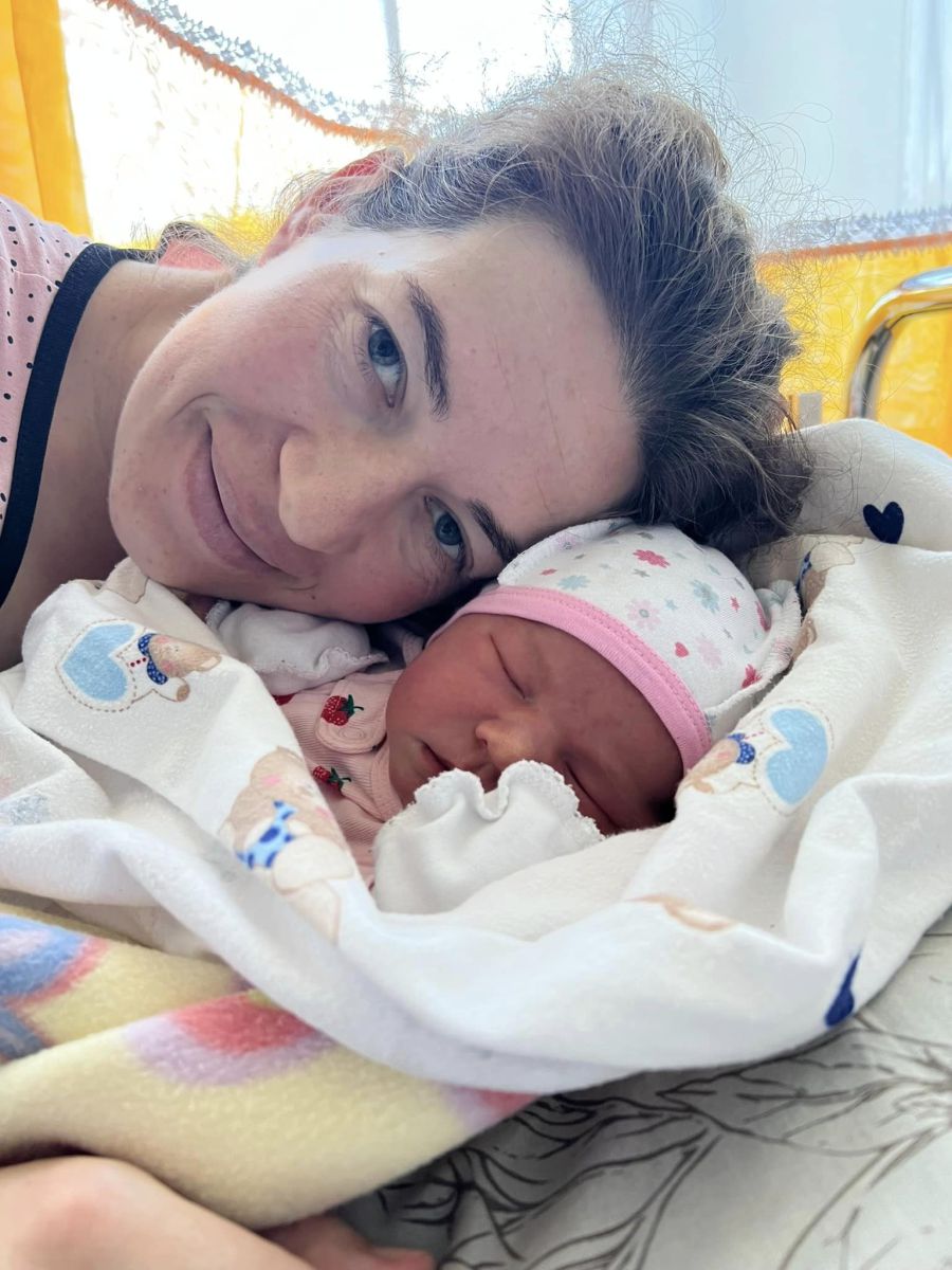 Це у  треті природні пологи у мами Анастасії