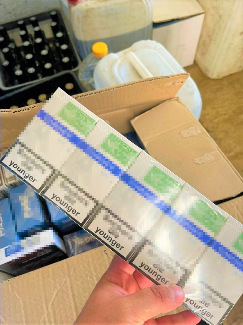 Загальна вартість вилученої продукції становить близько 250 тисяч гривень.