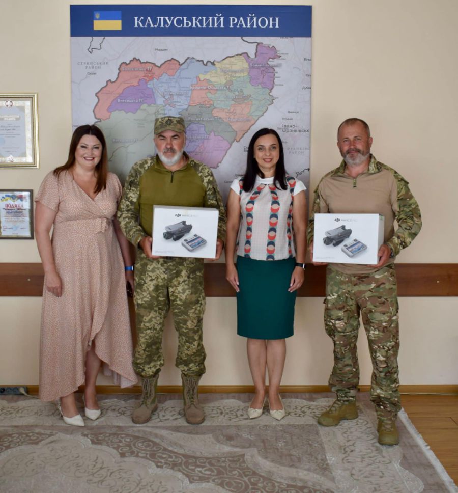 Квадрокоптери допомагатимуть бійцям ЗСУ на передовій