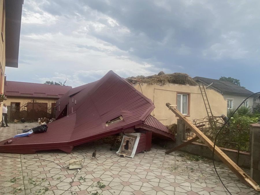 Стихія завдала збитків жителям села Галицької громади